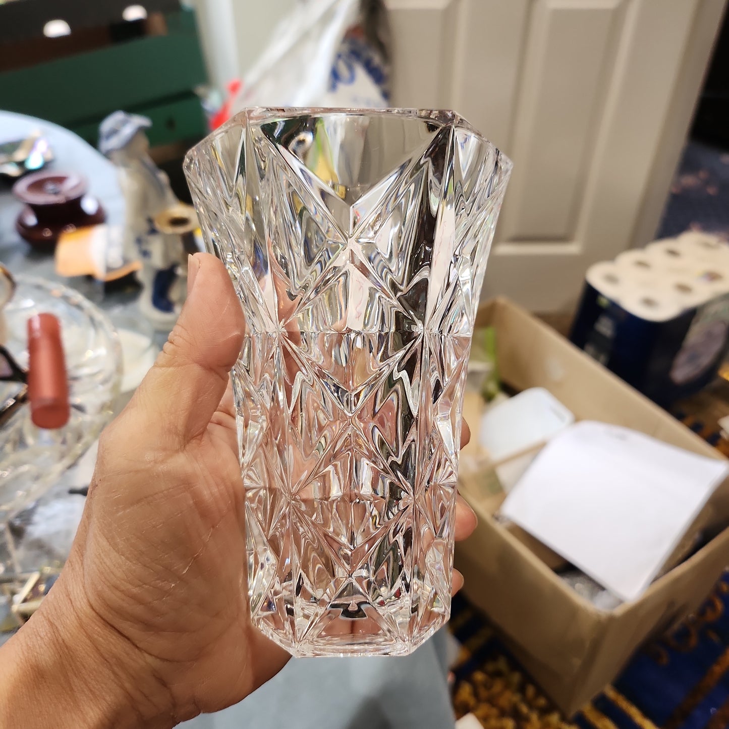 Vintage crystal case - free gift