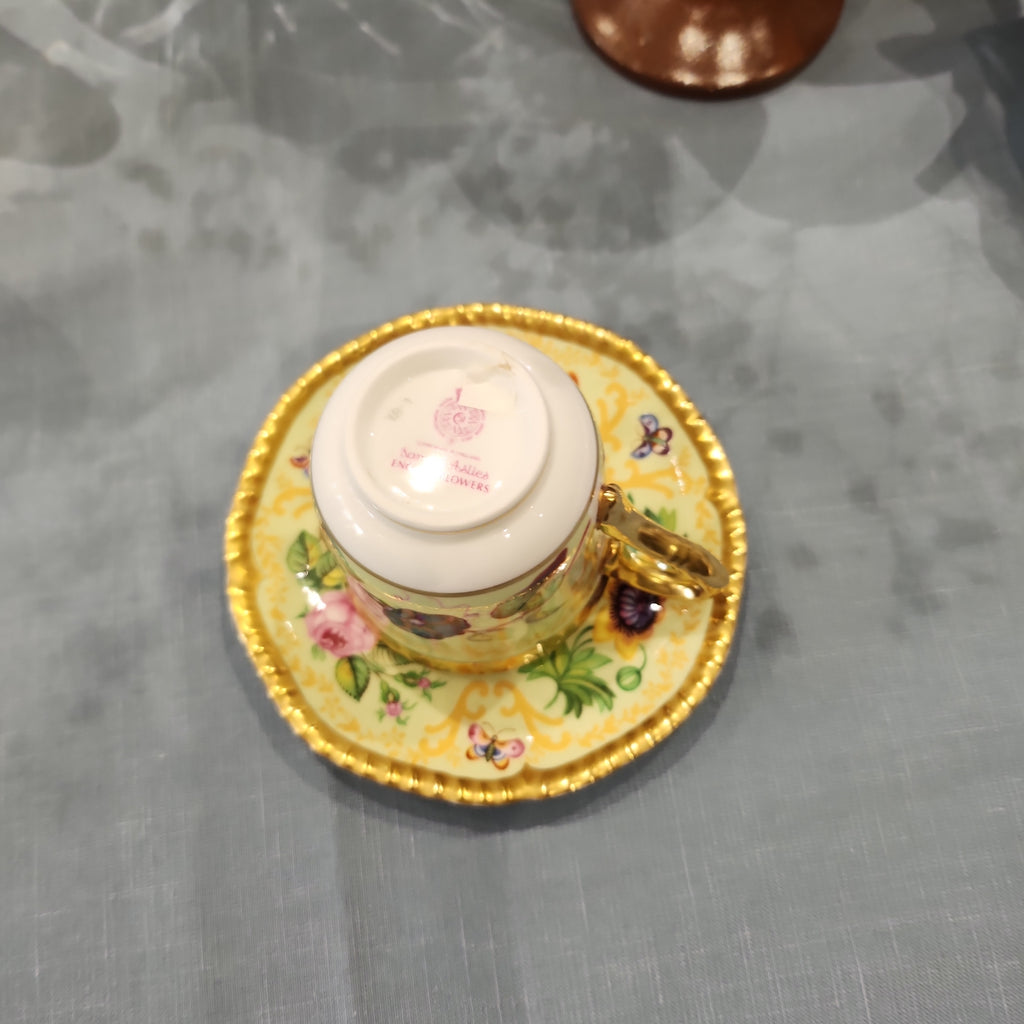 Rare Royal Worcester Samuel Arlies coffee set
