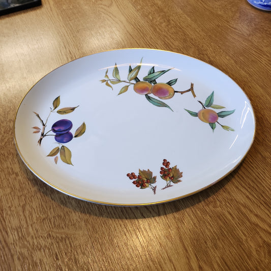 Worcester fine porcelain big platter