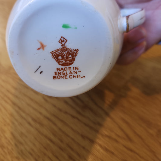 Antique handpanted imari  milk jug