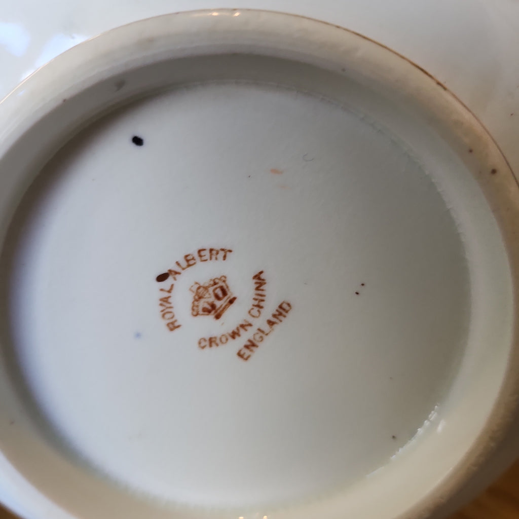 Royal albert hand painted imari big bowl
