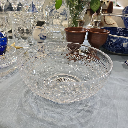 High quality Waterford crystal bowl 21 x 10 cm