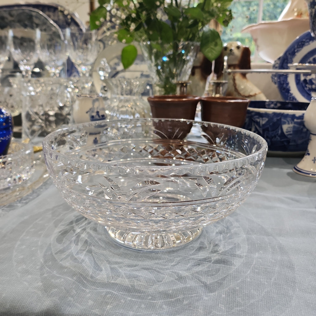 High quality Waterford crystal bowl 21 x 10 cm