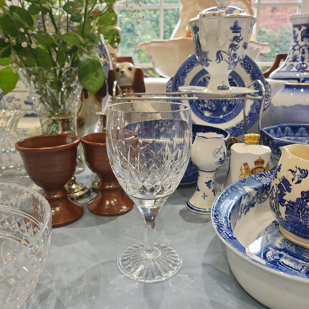 High quality Stuart ( Waterford) crystal wine glass