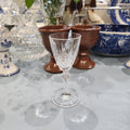 High quality crystal port wine glass 12 cm