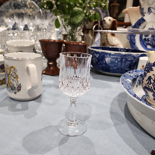 High Quality crystal port wine glass 12 cm