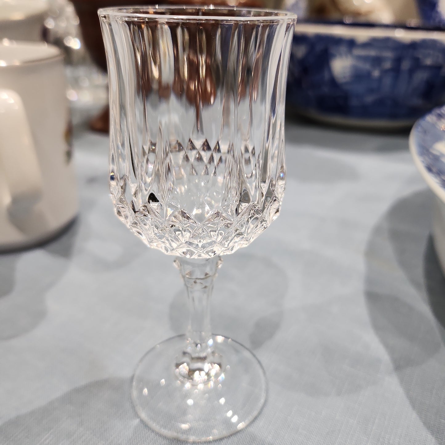 High Quality crystal port wine glass 12 cm