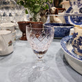 High quality crystal wine glass 8 x 13 cm