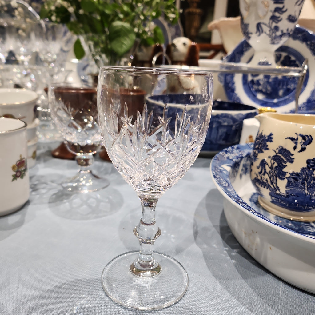 High Quality crystal wine glass 7 x 16 cm
