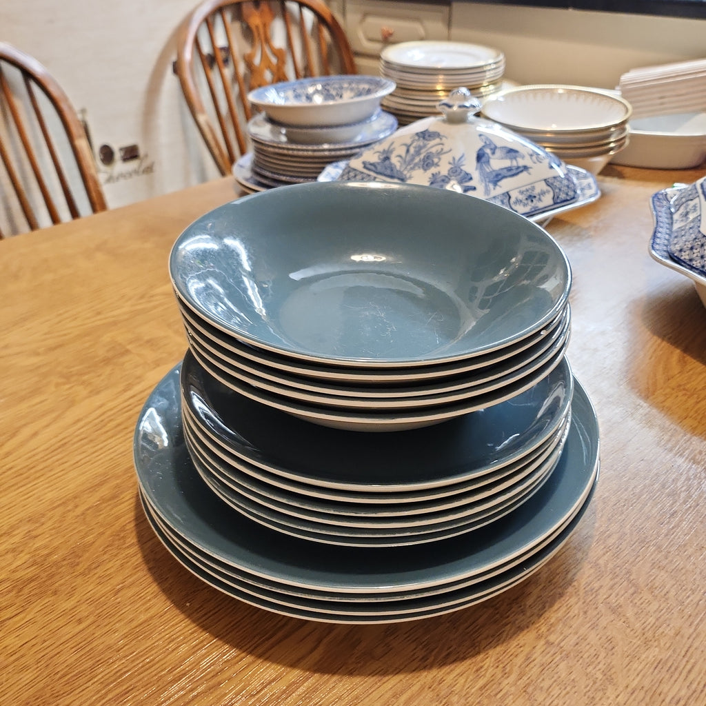 Vintage Poole Pottery dinner set Job lots 15 pcs
