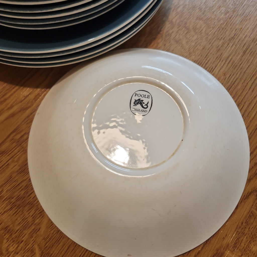 Vintage Poole Pottery dinner set Job lots 15 pcs