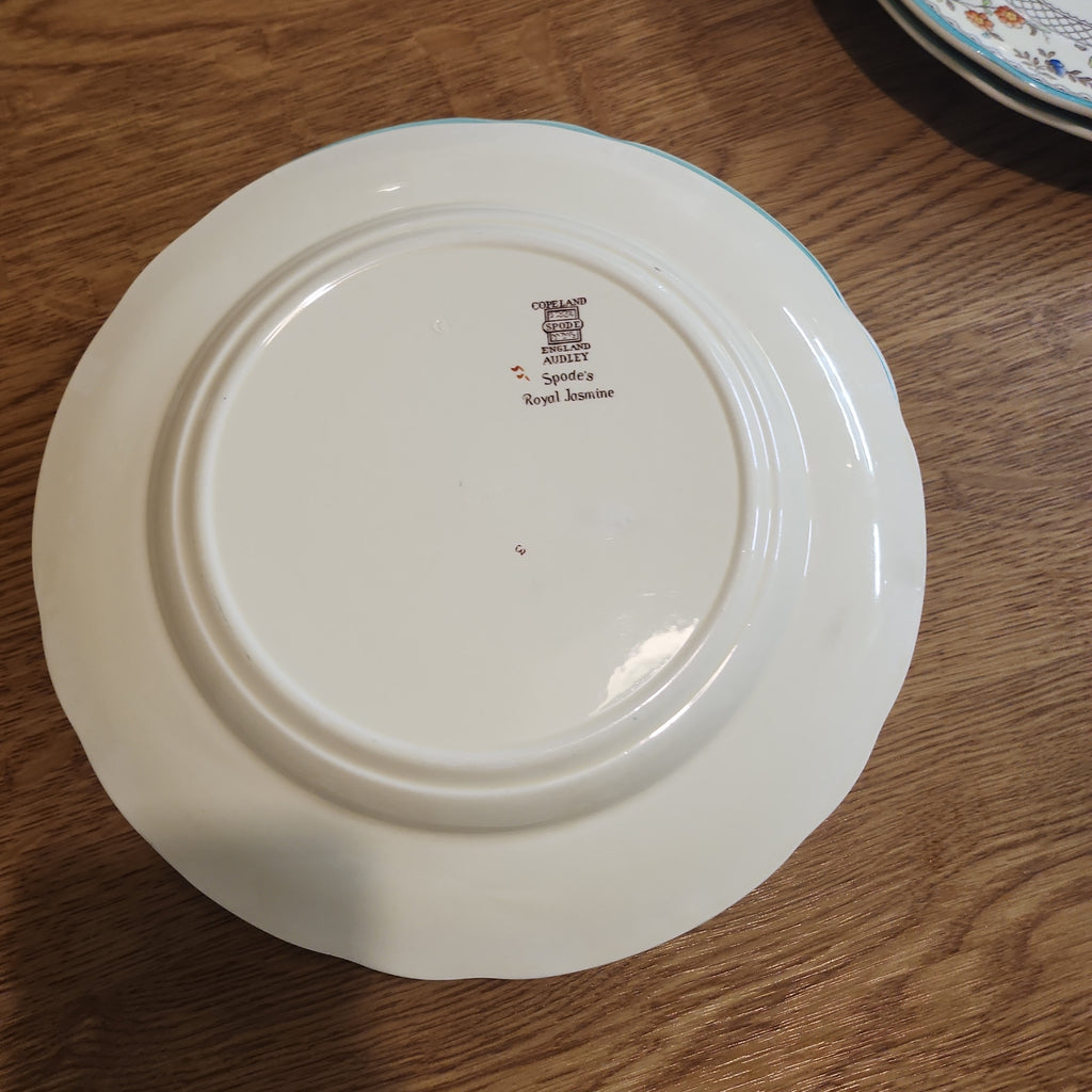 Spode copeland Royal Jasmine  23 cm plate circa 1891 - 1920