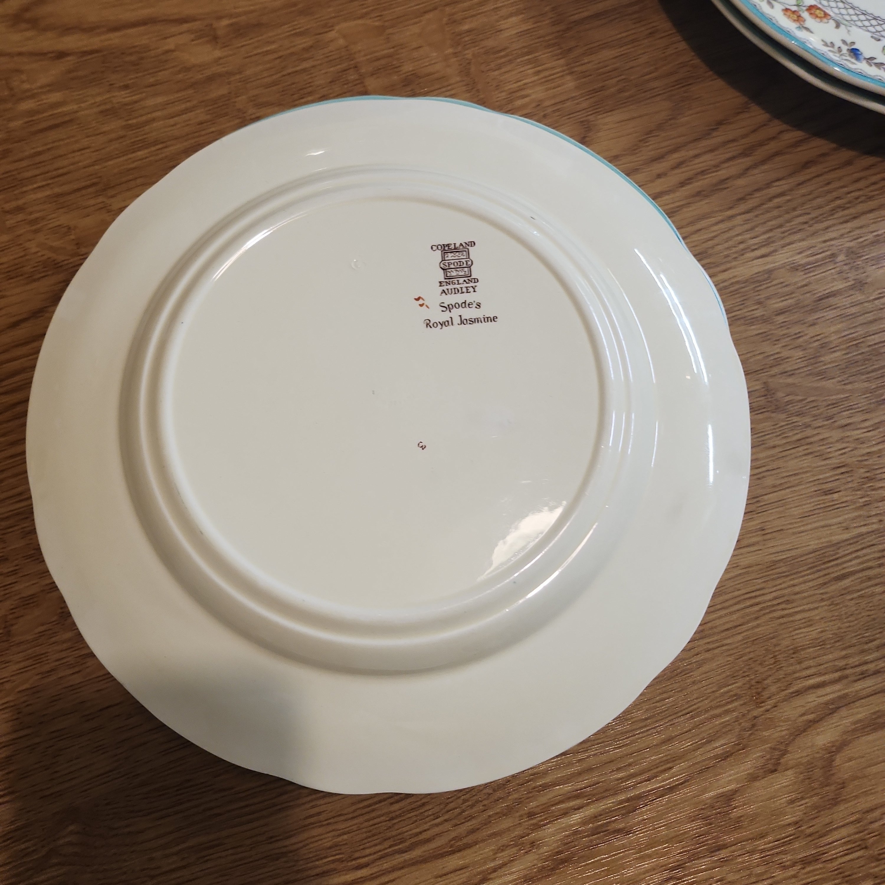 Spode copeland Royal Jasmine  23 cm plate circa 1891 - 1920