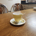 Royal Albert yellow flora  Coffee set