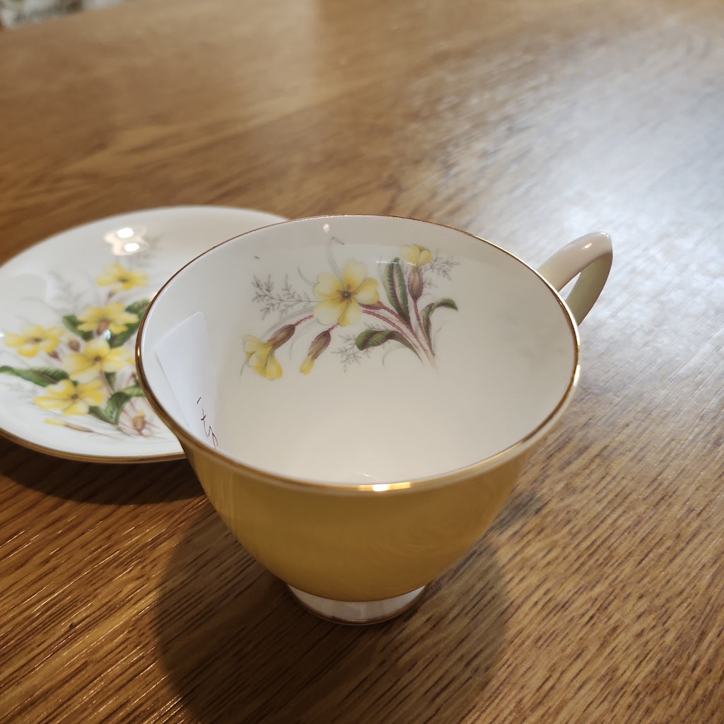 Royal Albert yellow flora  Coffee set