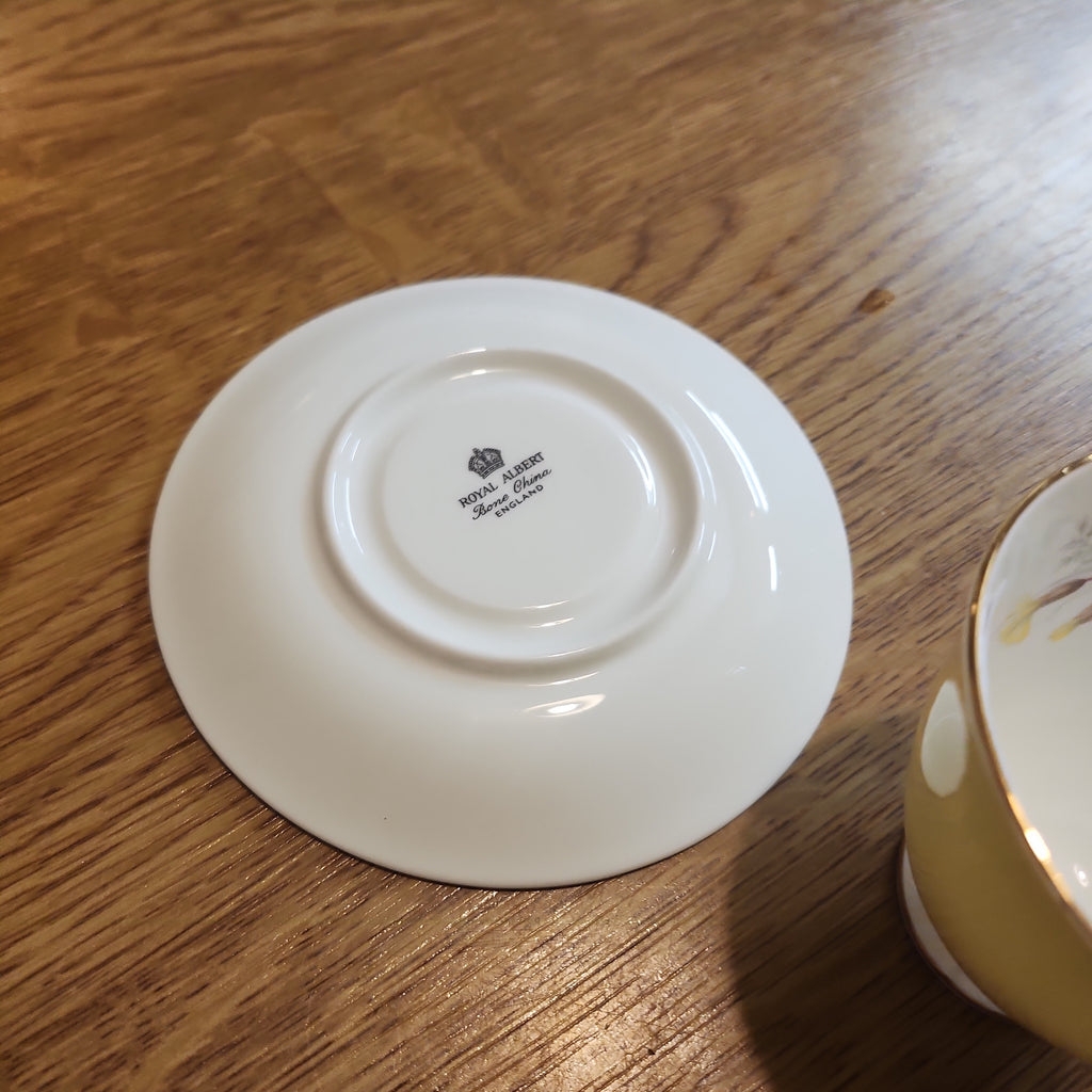 Royal Albert yellow flora  Coffee set