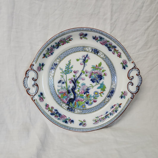 Rare Hancock and Son Indian Tree Big Platter c 1902