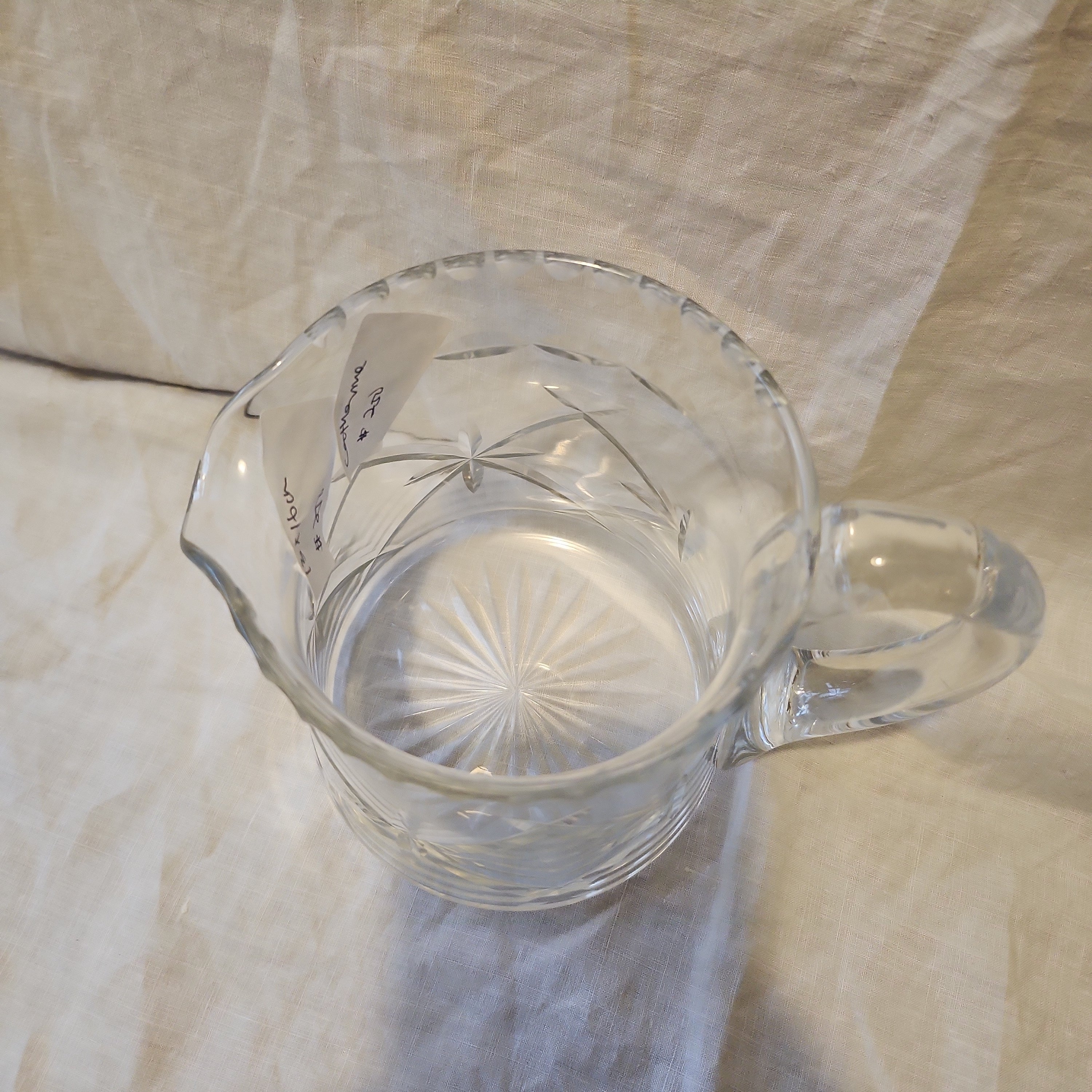 High Quality Waterford crystal cut water jug