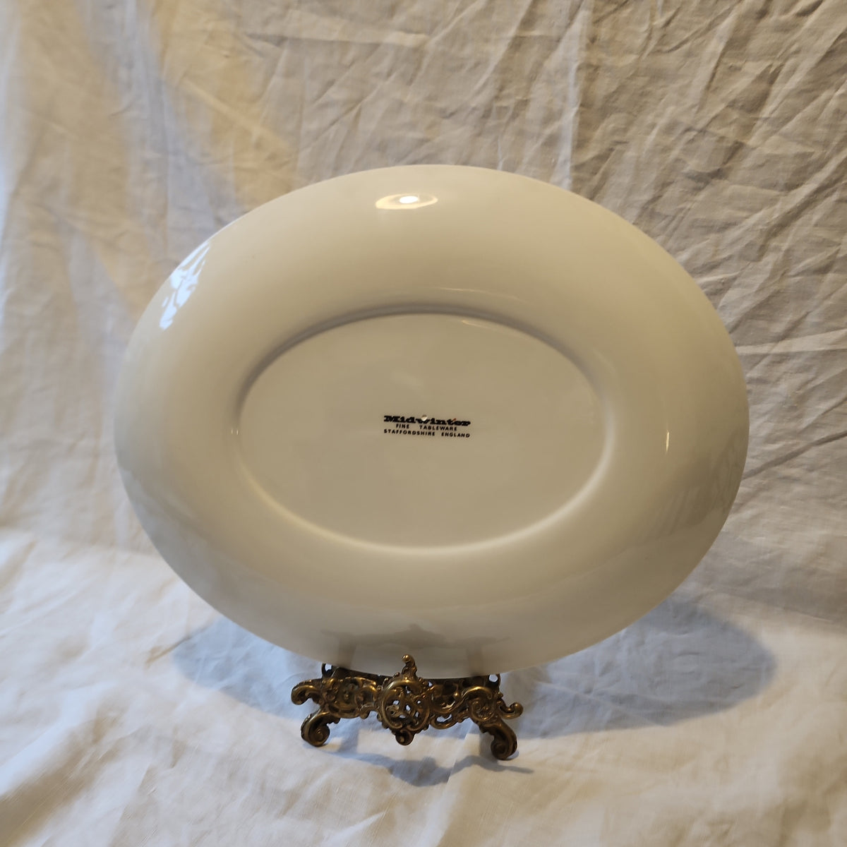 Spanish Garden Midwinter fine tableware Oval platter
