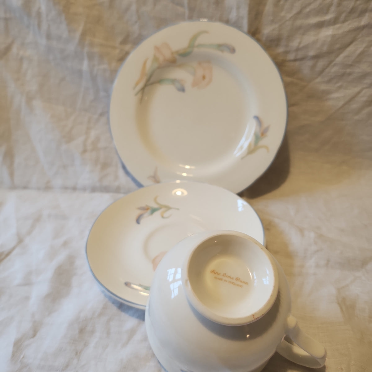 Sadler Fine Bone China Pastel Tea Set