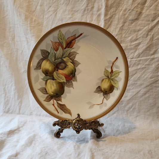 France Antique handpainted Limoges plate
