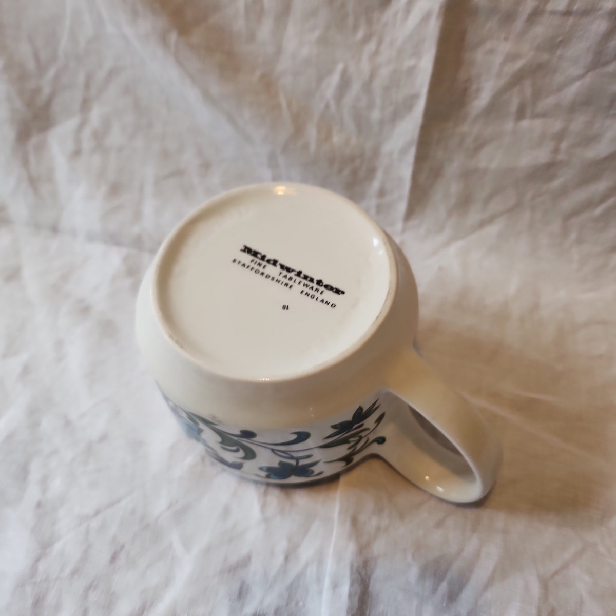 Spanish Garden Midwinter milk jug