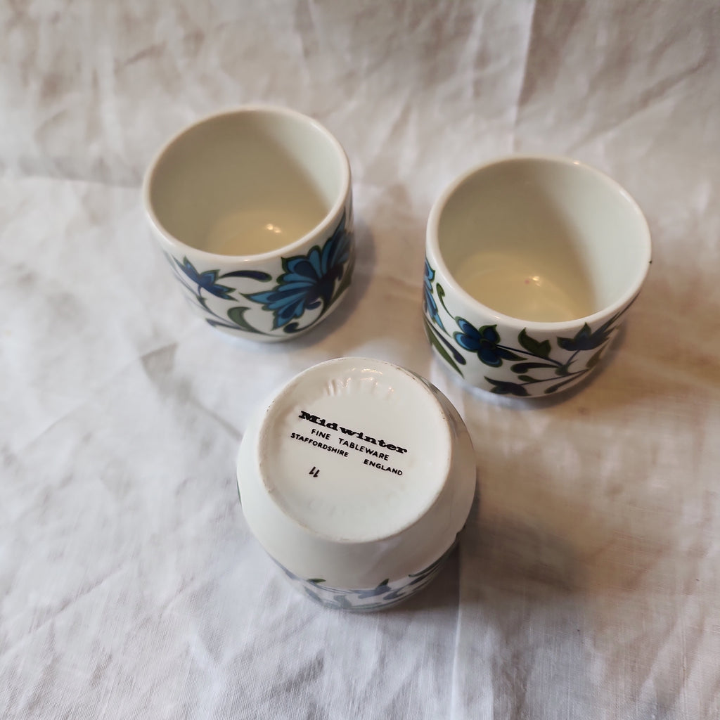Spanish Garden Midwinter Egg cup x 3 pcs