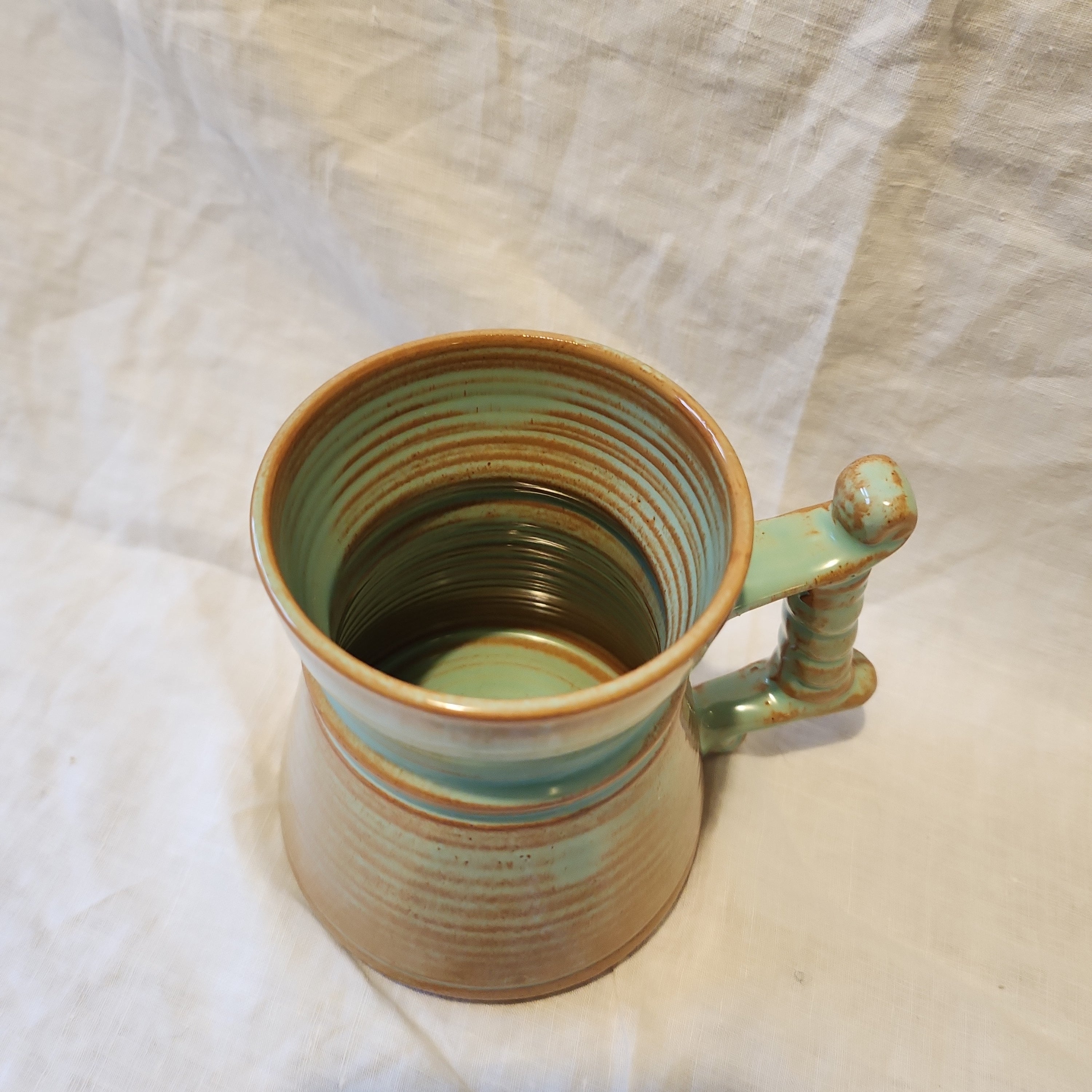 Mid century Prinknash Studio pottery jug