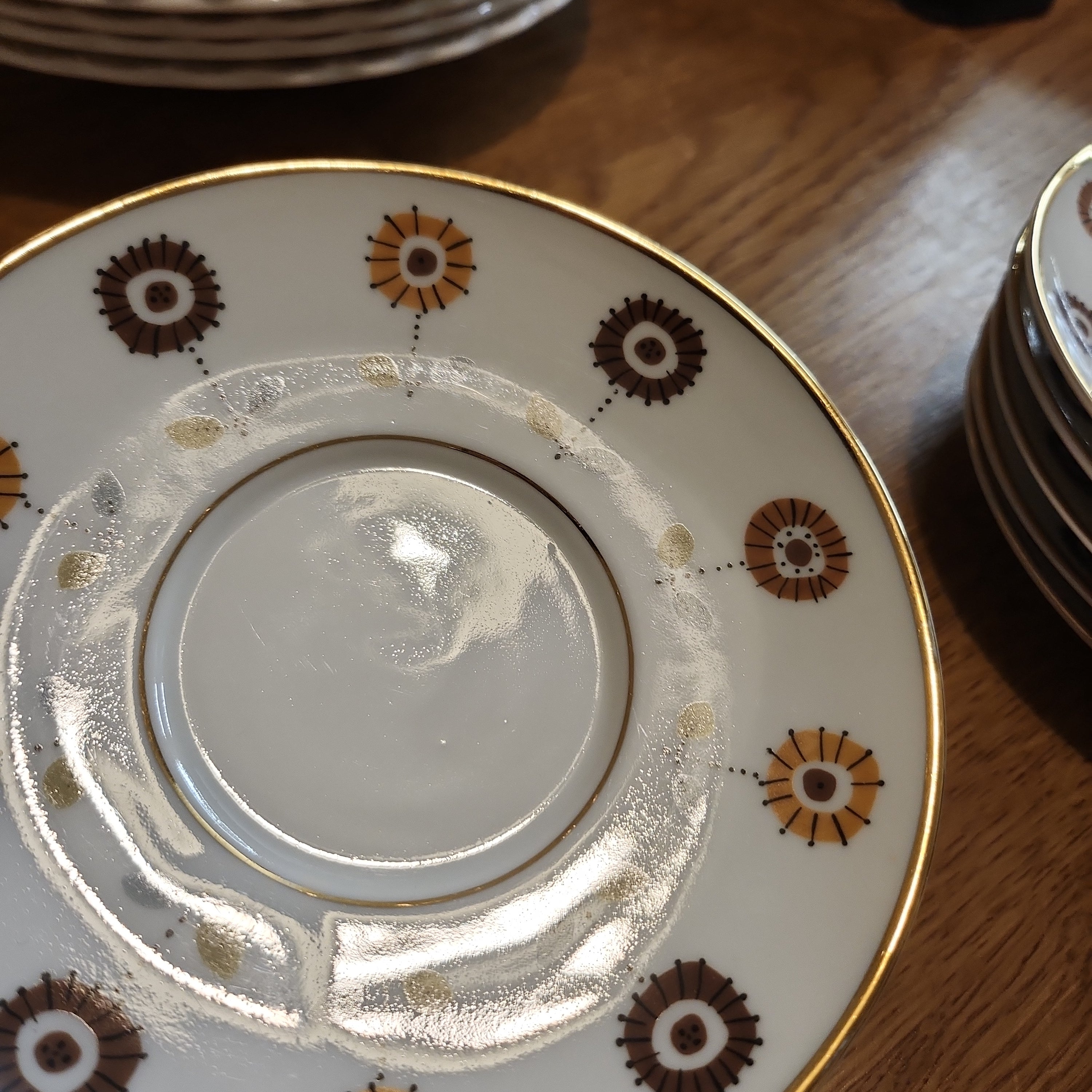 Walbrzych coffee set fine bone china