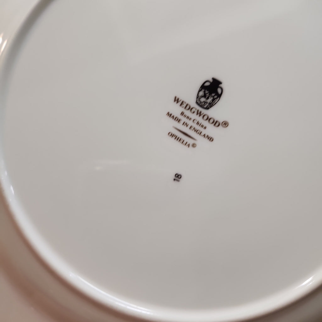 Wedgewood ophelia fine bone china 19cm dinner plate