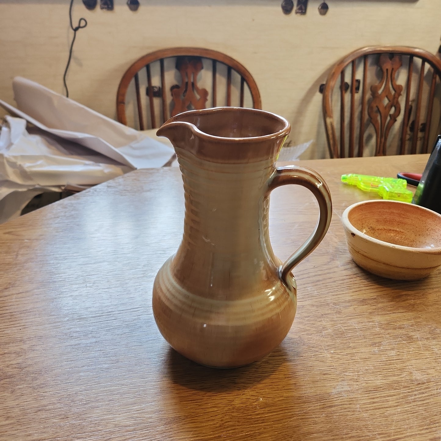 Prinknash Mid-Century studio pottery jug