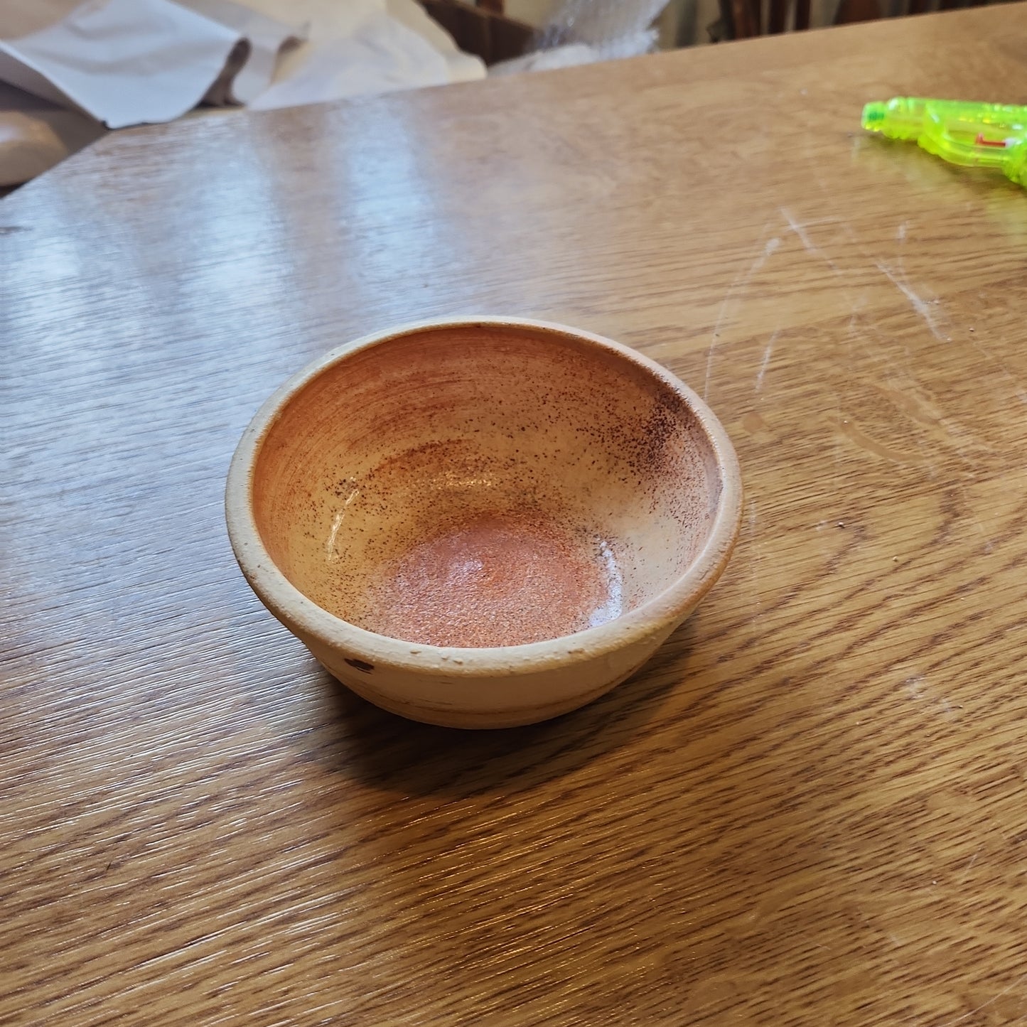 Mid century studio pottery bowl. With marking