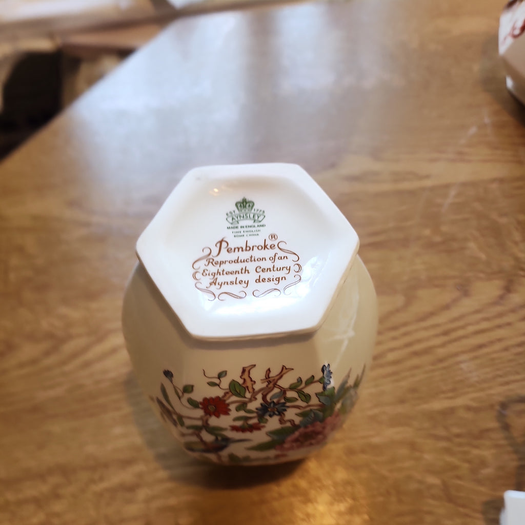 Vintage Aynsley Pembroke vase