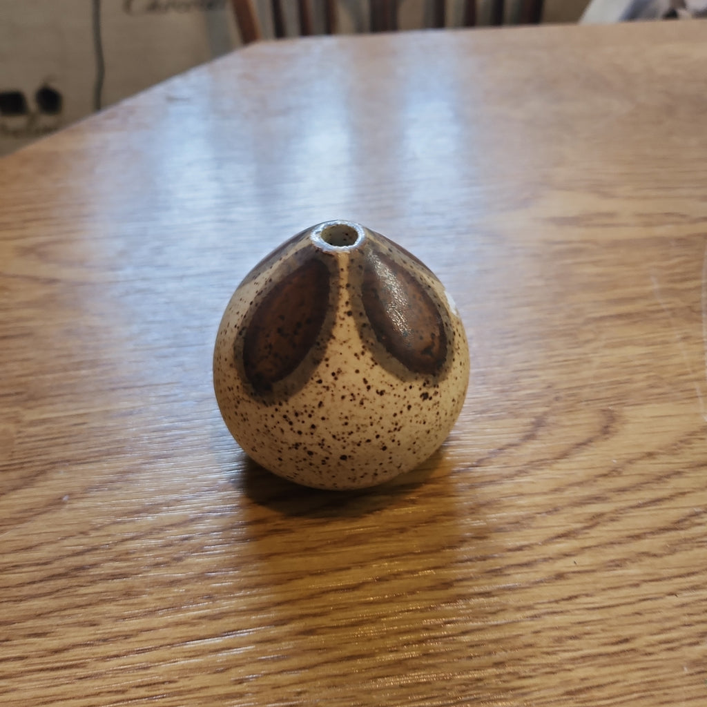 Interesting abstract studio pottery vase