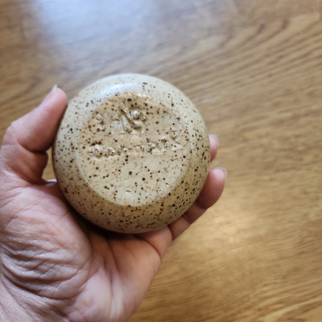 Interesting abstract studio pottery vase