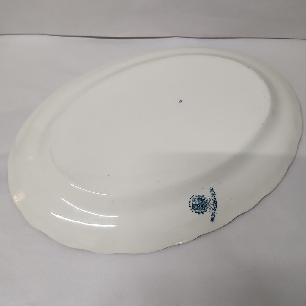 Vintage Albion Pottery Melrose Big Platter 36 x 26 cm