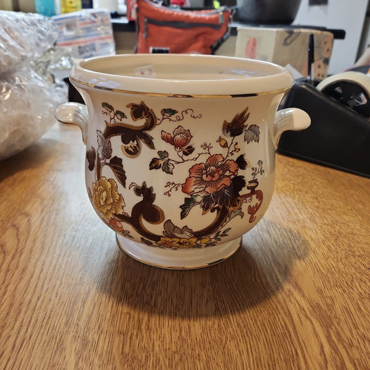 Mason brown Velvet plant pot