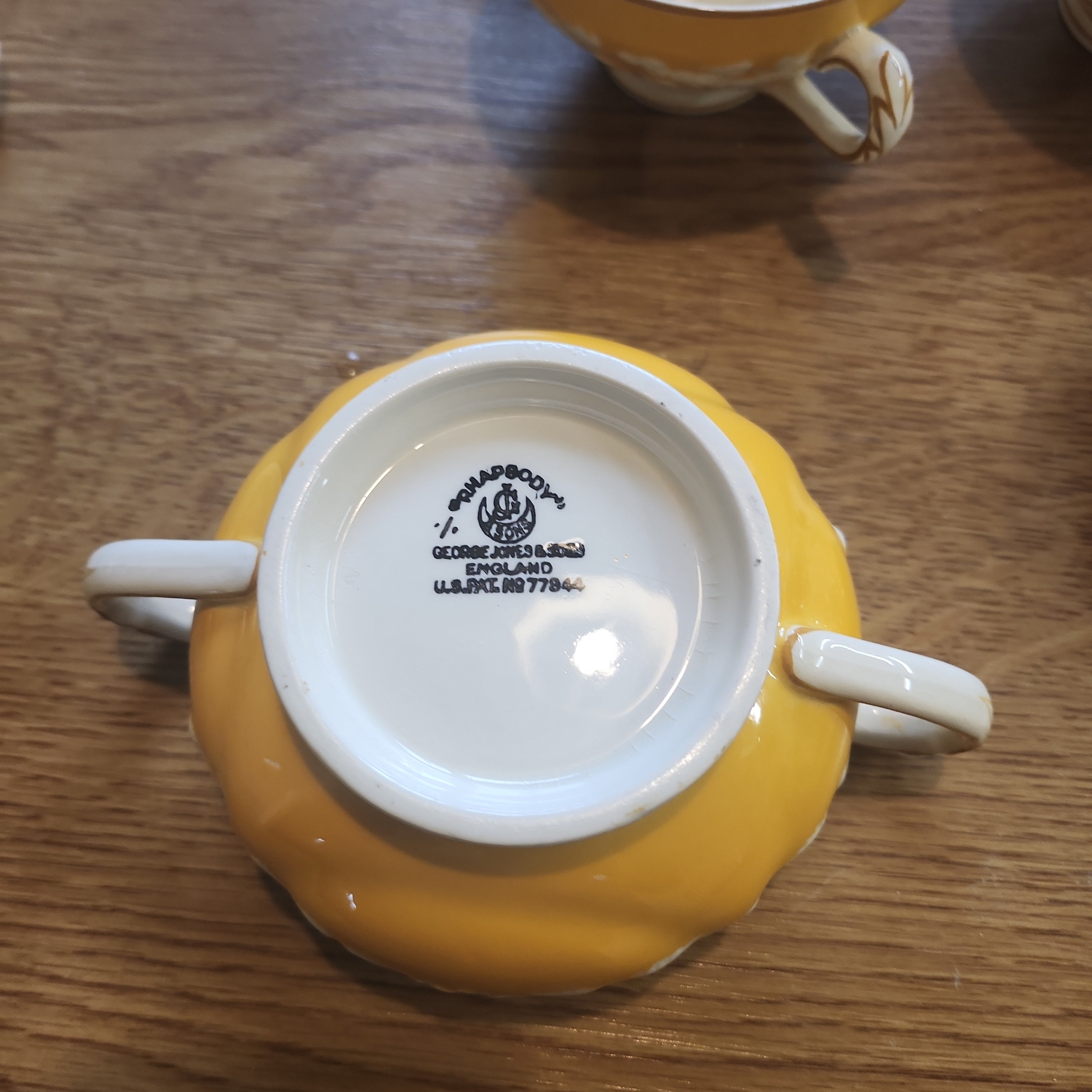 Rare George and Son Sugar bowl with Lid - Rhapsody circa 1900-1911