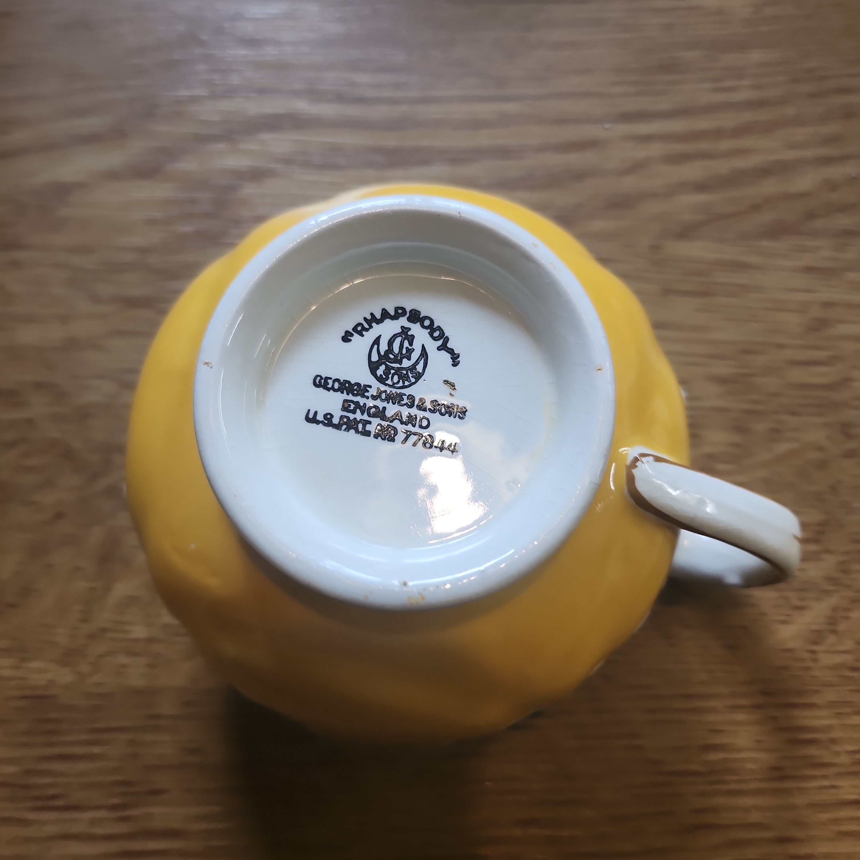 Rare George and Son Milk jug -Rhapsody c1900-1911
