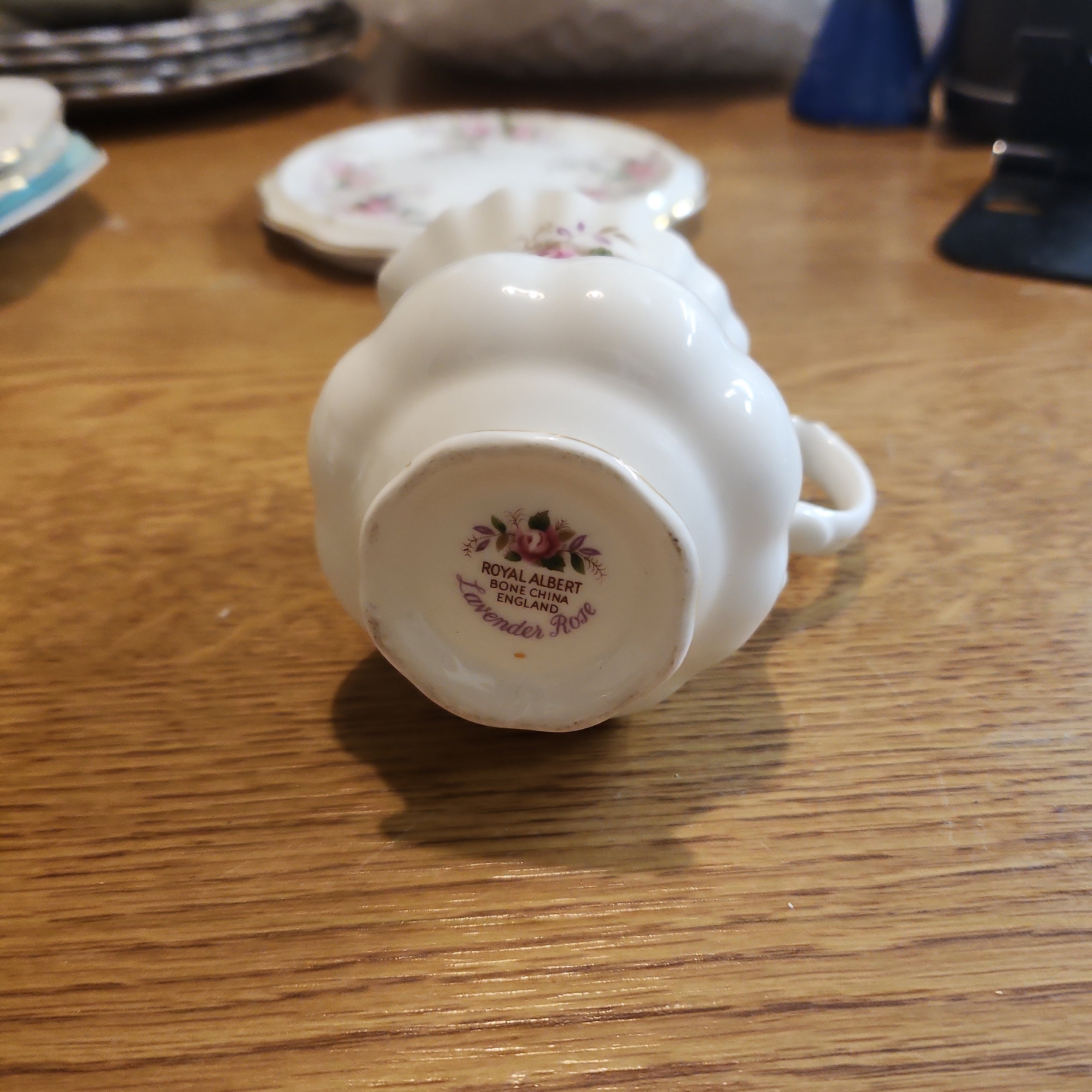 ROYAL ALBERT lavender Rose small milk jug