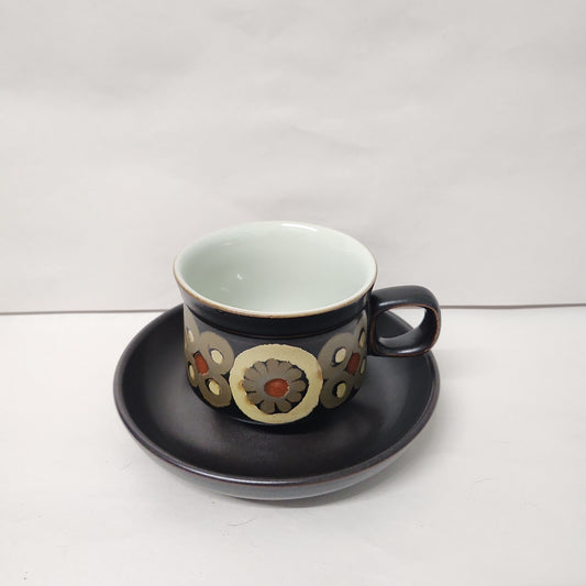 Mid-century rare Denby Arabesque Stoneware Tea/ coffee set