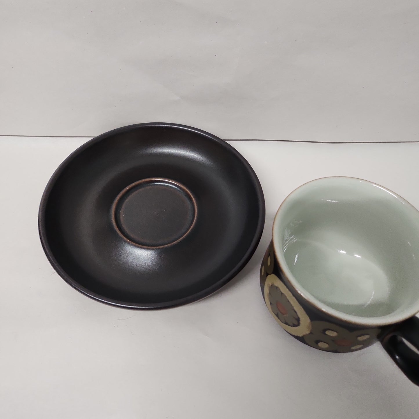 Mid-century rare Denby Arabesque Stoneware Tea/ coffee set
