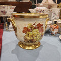 RARE Hammersley autumn gold rare fine bone China Big flower pot