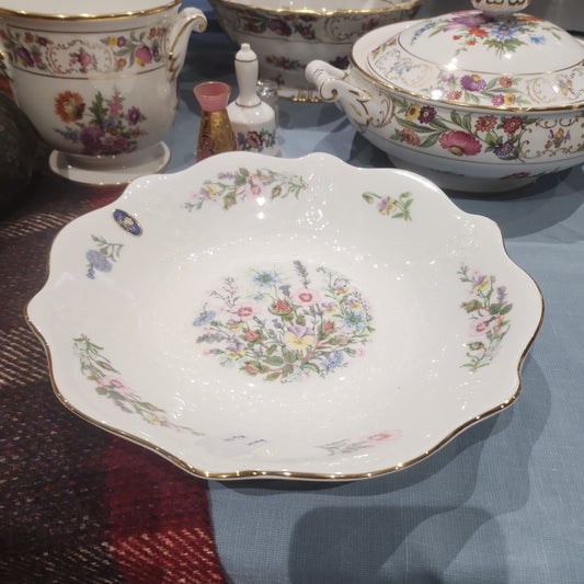 Aynsley wild tudor big bowl brand new