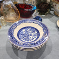 Alfred Meakin blue willow soup bowl