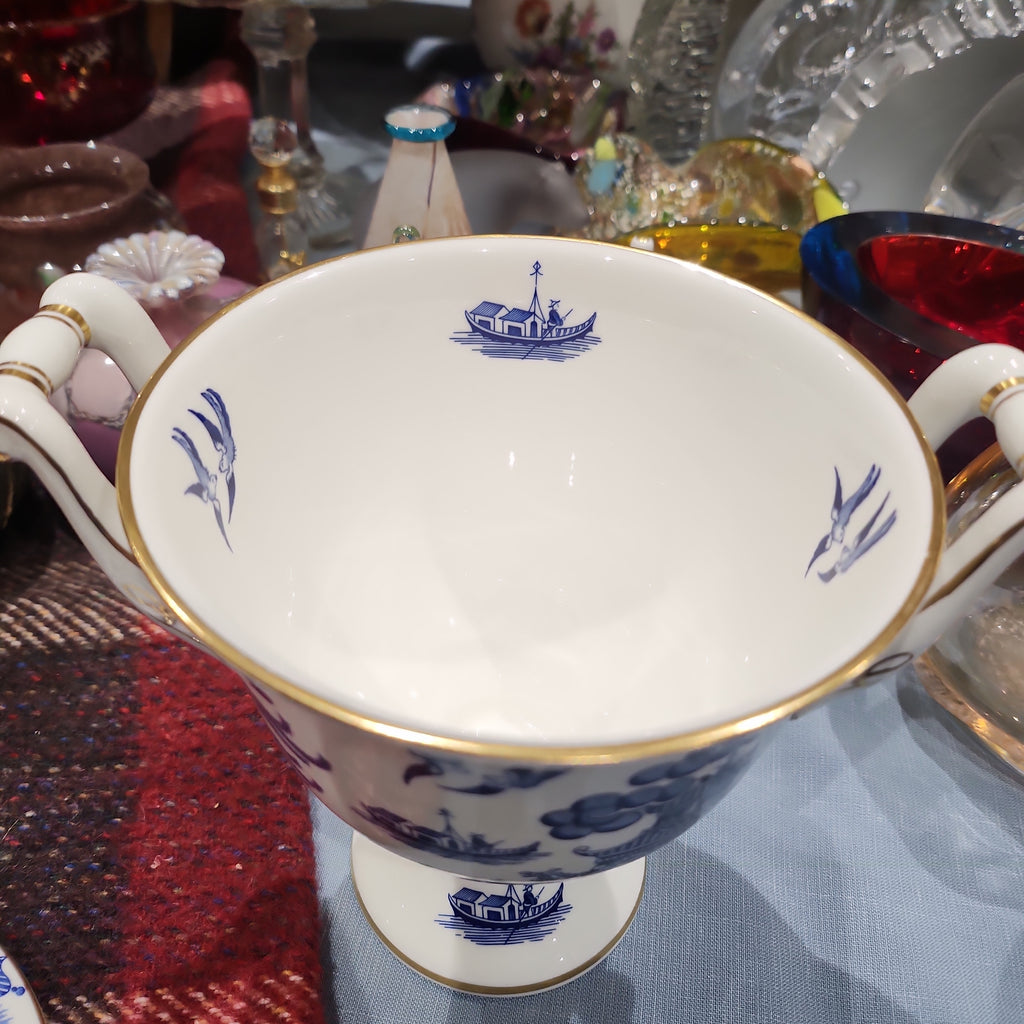 Rare Coalport tureen with lid