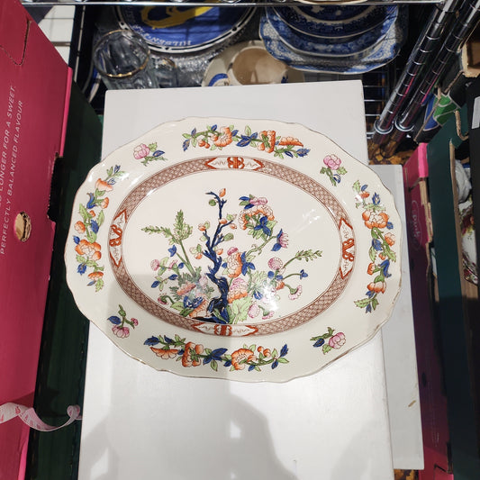 Rare Hancock and son India Tree Platter