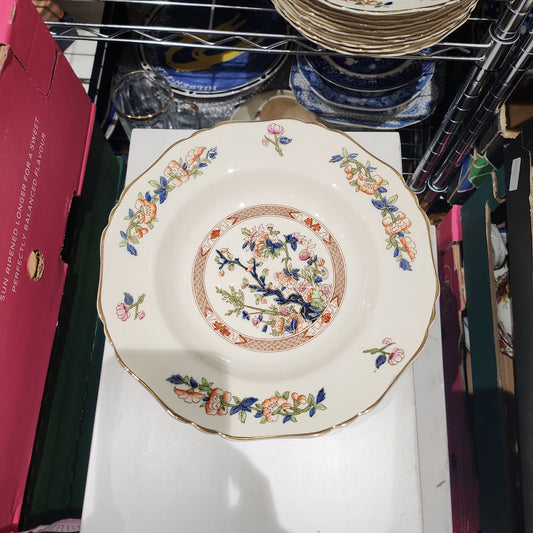 Rare Hancock and son big bowl with rim 26cm