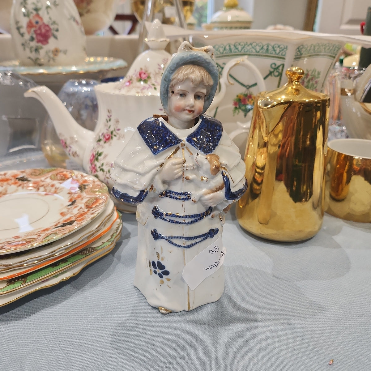Victorian bobbling head porcelain