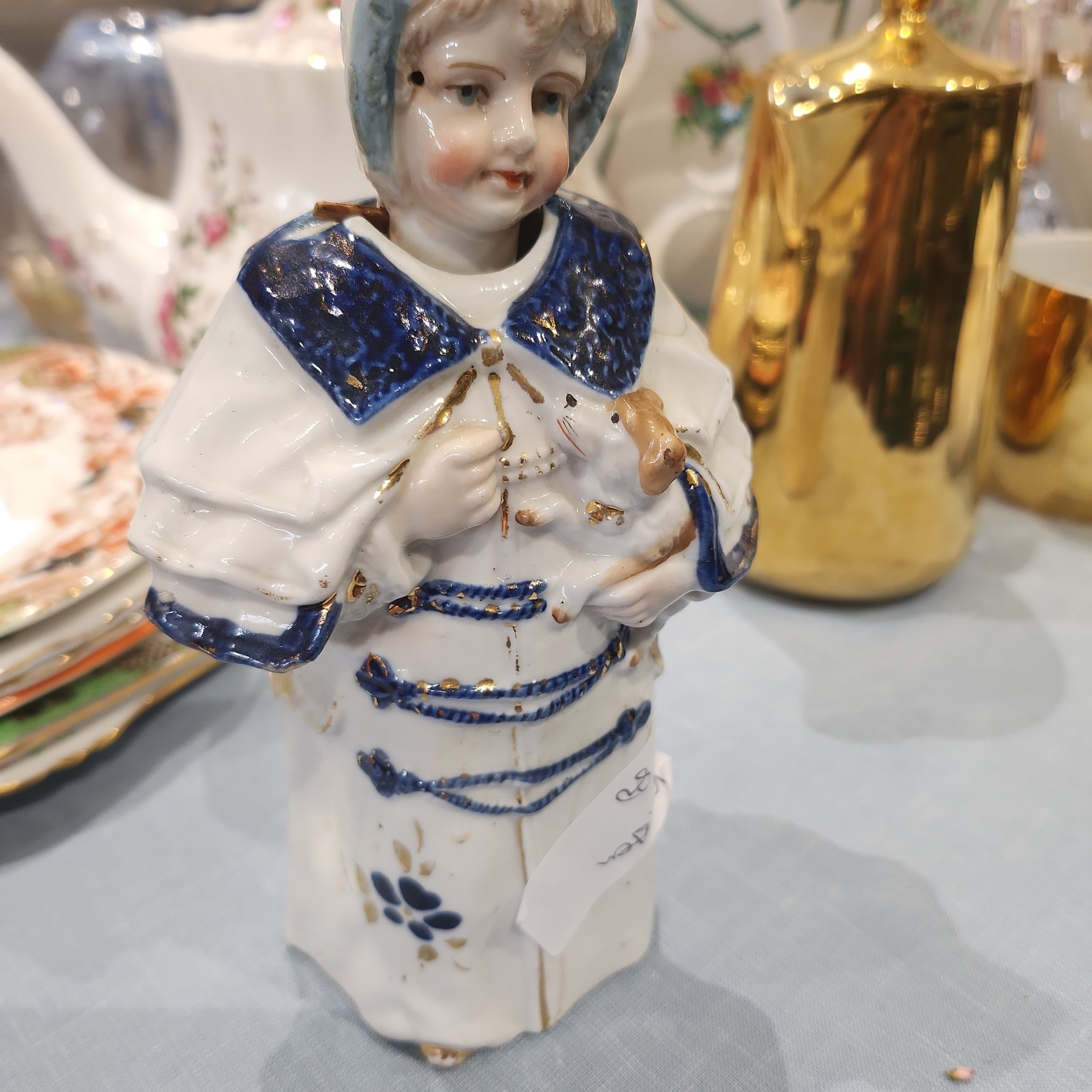 Victorian bobbling head porcelain